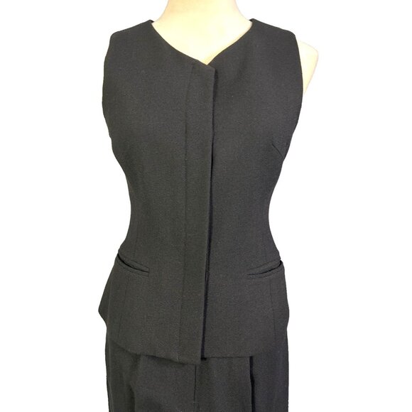 Vintage Barami Woman's Suit Vest and Matching Pants 2 PC Set Size 2 ~ RARE ~ - Picture 1 of 16